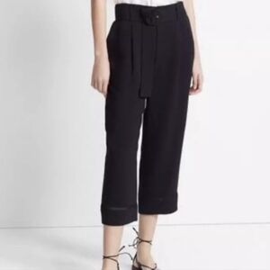 club monaco atco lace detail belted pant